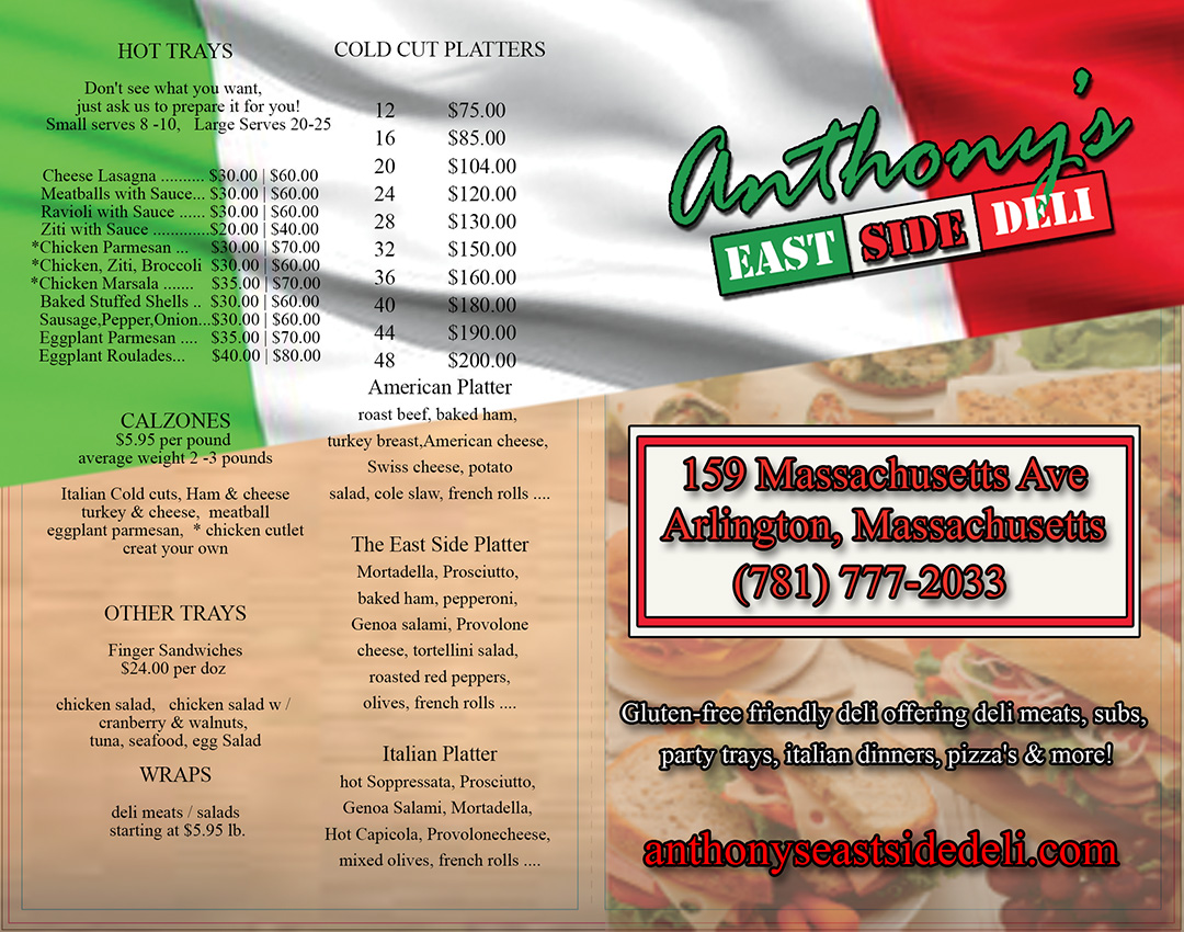 versatile printing menus